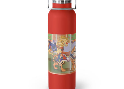 Carousel Splendor Copper Vacuum Insulated Bottle, 22oz