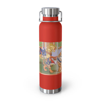 Carousel Splendor Copper Vacuum Insulated Bottle, 22oz