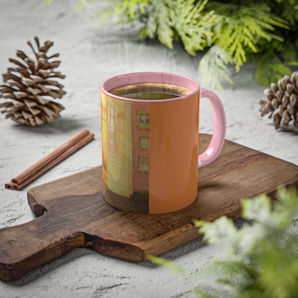 Interior, Window Light by Henri Le Sidaner Colorful Mugs, 11oz