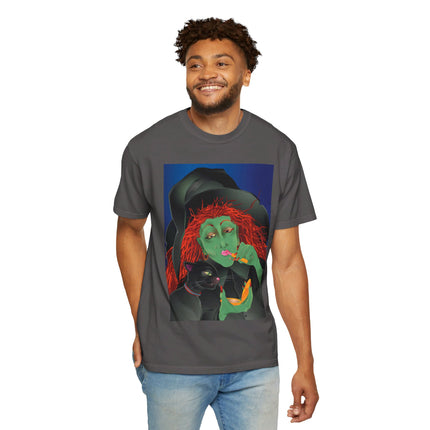 Mirror, Mirror A Witch's Touch Unisex Garment-Dyed T-shirt