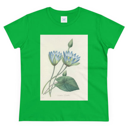Choix des plus belles fleurs, Plate 055 by Pierre Joseph Redouté  Women's Midweight Cotton Tee