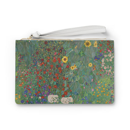 Farm Garden With Sunflowers Clutch Bag