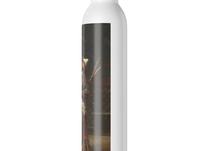 A Rich Kirghiz Huntsman with a Falcon by Vasily Vereshchagin Slim Water Bottle