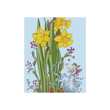 Daffodil Fairy Fine Art Posters
