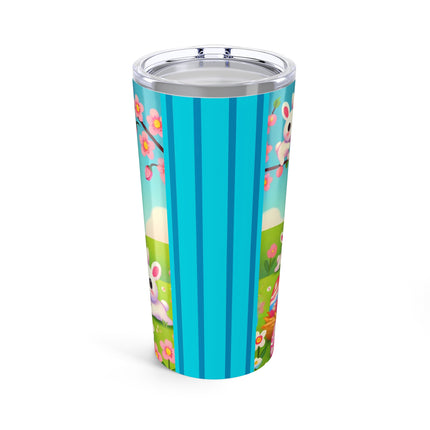 Springtime Kitten’s Easter Joy Tumbler 20oz