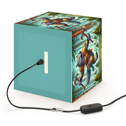🐾⚔️ The Wolverine Vanguard Light Cube Lamp – Untamed Strength & Fearless Resolve