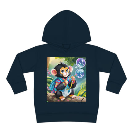 Bubble Magic in the Jungle Toddler Pullover Fleece Hoodie