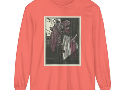 L’écran by Fernand Siméon Garment-dyed Long Sleeve T-Shirt