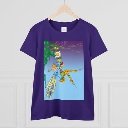 A Fairy’s Delight Women's Midweight Cotton Tee