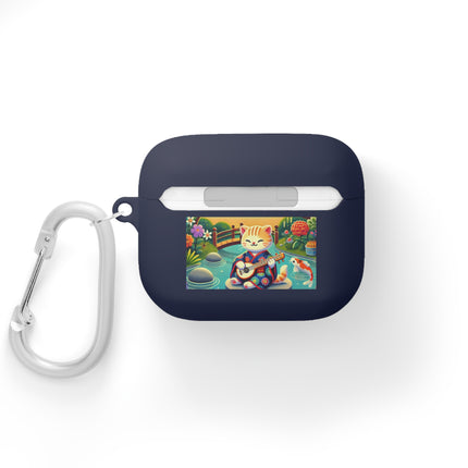 Melodic Kitten by the Koi Pond AirPods and AirPods Pro Case