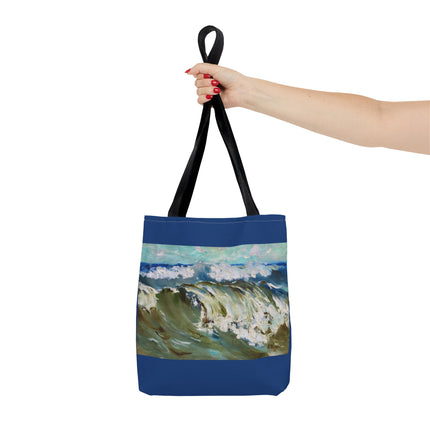 The Wave by Karl Hagemeister Tote Bag (AOP)