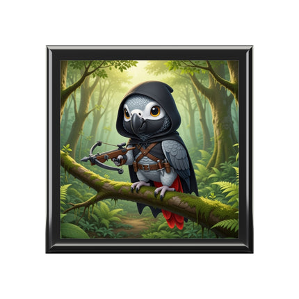 The African Grey Sentinel Treasure Chest
