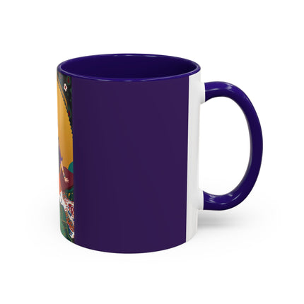 The Jewel Pavilion Colorful Mug (11oz, 15oz) – Royal Elegance, Peacock Beauty & Jewel-Toned Splendor