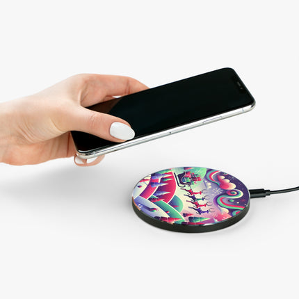 Festive Reindeer Flight Wireless Charger