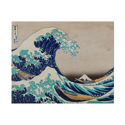 The Great Wave off Kanagawa by Katsushika Hokusai Matte Canvas, Stretched, 0.75"