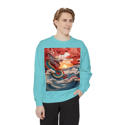 Stormbound Dragon Garment-Dyed Sweatshirt