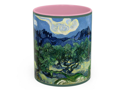 Olive Trees by Vincent Van Gogh Colorful Mugs (11oz, 15oz)