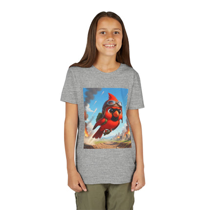 Cardinal Dive Bomber Youth Short Sleeve Tee