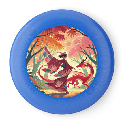 Dragon Fairy’s Dance Wham-O Frisbee – Graceful Flames & Maple Magic