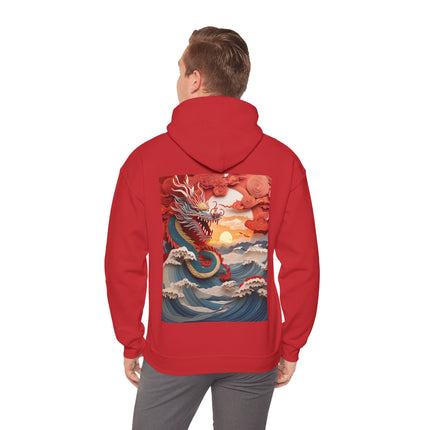 Stormbound Dragon – Heavy Blend™ Hooded Sweatshirt