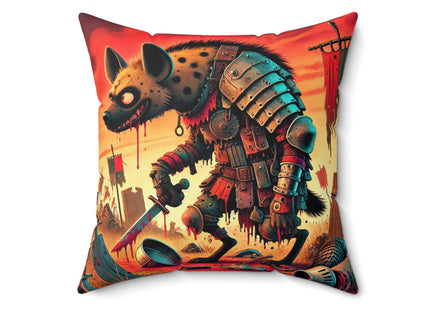 The Cunning Scavenger Spun Polyester Square Pillow