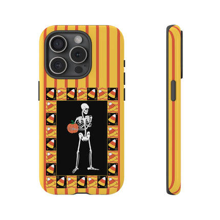 Candy Corn Skeleton Phone Cases