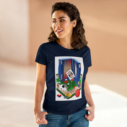 Games Unleashed Women's Midweight Cotton Tee