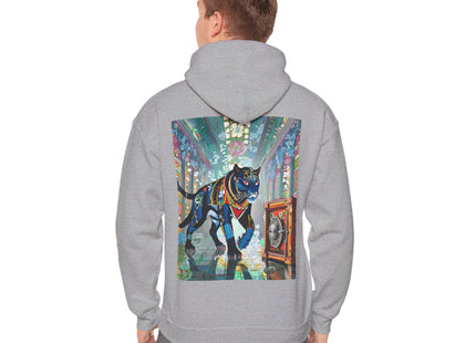 Cyber Panther’s Hunt – Heavy Blend™ Hooded Sweatshirt