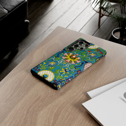 Chinese Floral Illustration by Owen Jones Phone Cases