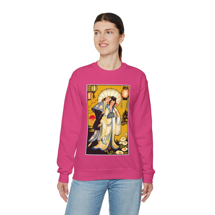 Golden Embrace Heavy Blend™ Crewneck Sweatshirt
