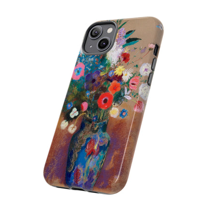 Bouquet of Flowers by Odilon Redon Phone Cases