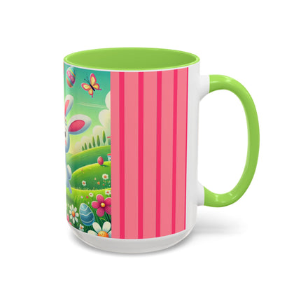 Easter Bunny’s Colorful Mugs (11oz, 15oz)