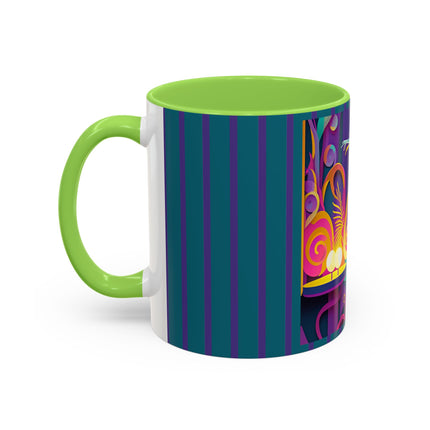 Dance of the Skeleton Ballerinas Colorful Mugs (11oz, 15oz)
