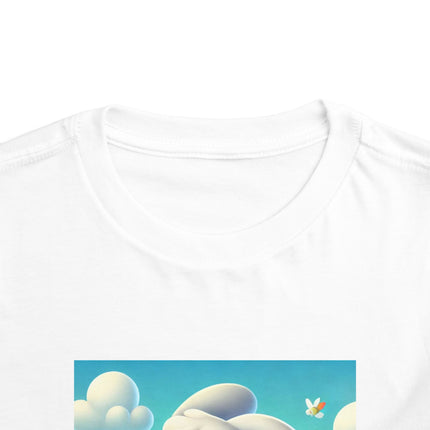Skateboard Bunny Adventure Toddler Short Sleeve Tee