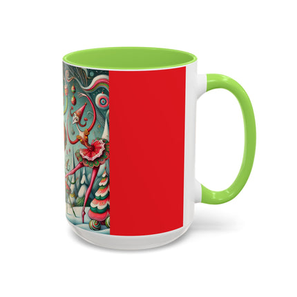 Christmas Ballet of the Absurd Colorful Mugs (11oz, 15oz)