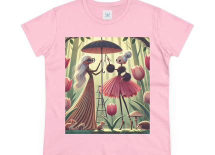 Under the Tulip Parasol Cotton Tee