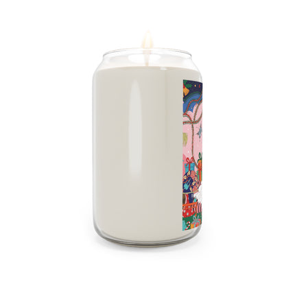 🎀🎄 Christmas Morning In The Rose Parlor Scented Soy Candle – Art Deco Holiday Fantasy