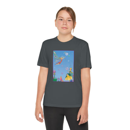 Blossoming Fairy Magic Youth Competitor Tee – Tulip Dreams & Whimsical Wonder