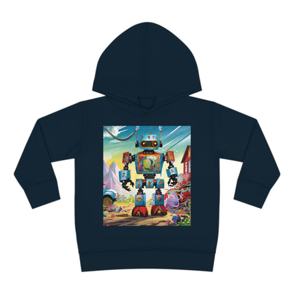 The Rusty Robot Toddler Pullover Fleece Hoodie