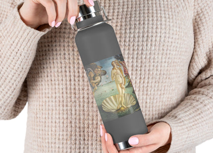 Birth of Venus by Sandro Botticelli Copper Vacuum Insulated Bottle, 22oz