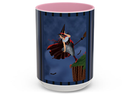 The Enchanted Witch Colorful Mugs, (11oz, 15oz)