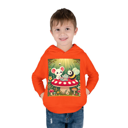 Tea Time Friends Toddler Pullover Fleece Hoodie
