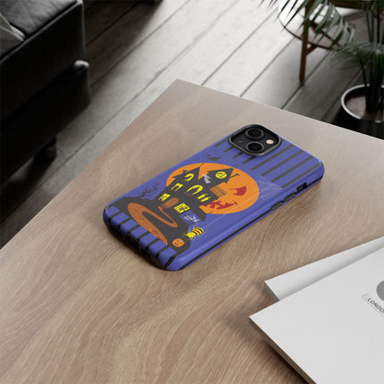 Halloween Night at the Haunted House Phone Cases
