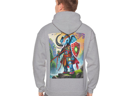 Cyberpunk Elephant – Heavy Blend™ Hooded Sweatshirt