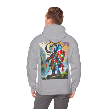 Cyberpunk Elephant – Heavy Blend™ Hooded Sweatshirt