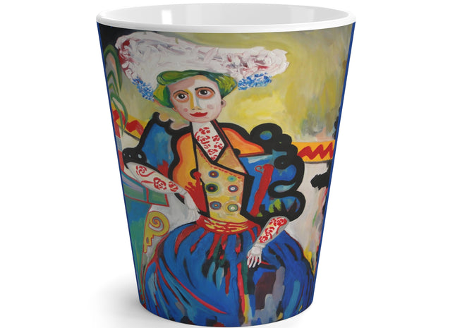 A Mulher by Amadeo de Souza-Carosa Latte Mug