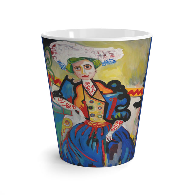 A Mulher by Amadeo de Souza-Carosa Latte Mug