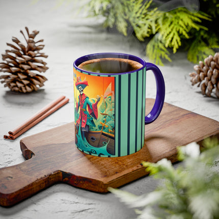 Skeleton Crew of the Misty Seas Colorful Mugs (11oz, 15oz)