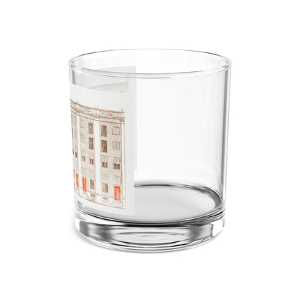 Amsterdam Canal Houses by Johan Teyler Rocks Glass. 10oz