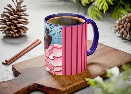 Winter Rose Empress Colorful Mugs (11oz, 15oz)